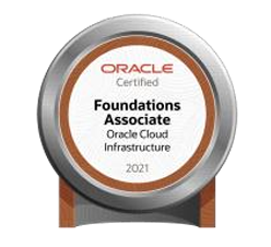 Oracle Certified Foundations Associate, Oracle Cloud Infrastructure, 2021